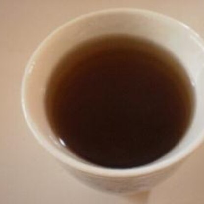穏やかなコーヒー茶ですね★豆と紅茶の融合好きです＾＾
